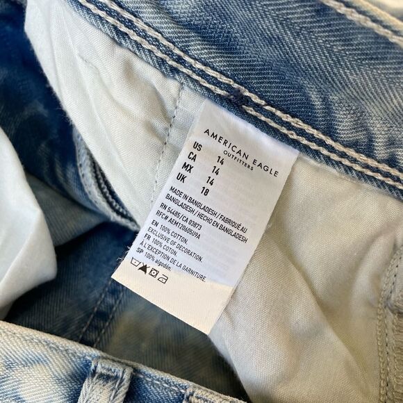 American Eagle 100% Cotton Mom Short - Women’s 14 - Picture 6 of 6